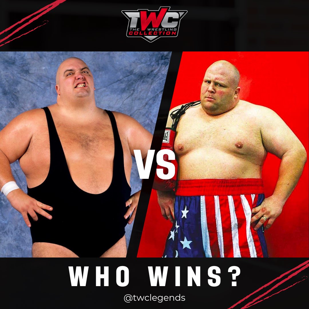Let's have some fun with this one! King Kong Bundy squares off at Wrestlemania against Butterbean! Who Wins? #WhatIfWednesday