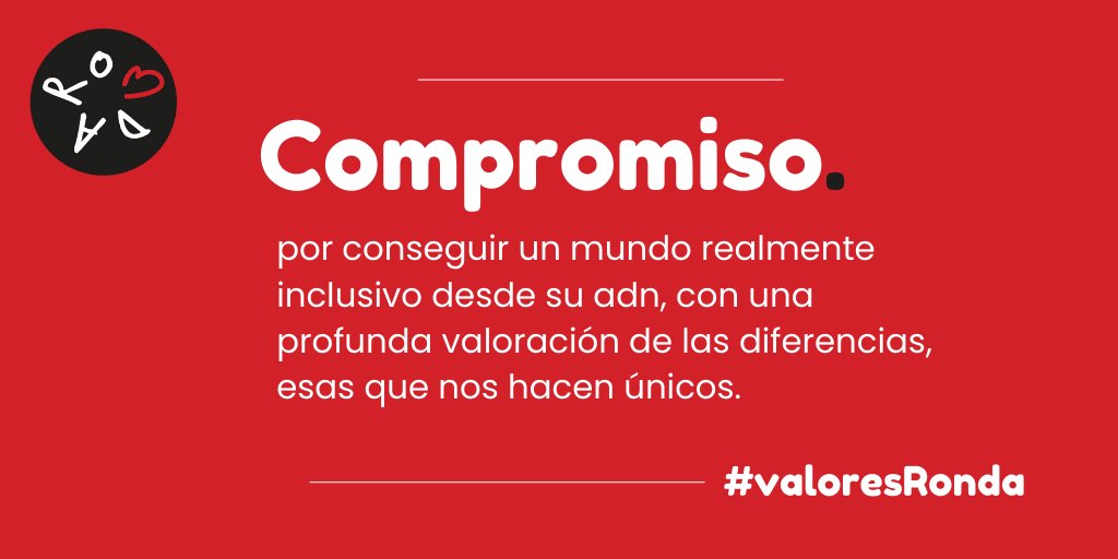 RondaPeru's tweet photo. En @RondaPeru trabajamos por nuestros valores. Compromiso. Por conseguir un mundo realmente inclusivo.
#somosronda #fundacionronda #jcompromiso #valoresronda #inclusion #RondaPeru https://t.co/4Aywq4S5e5