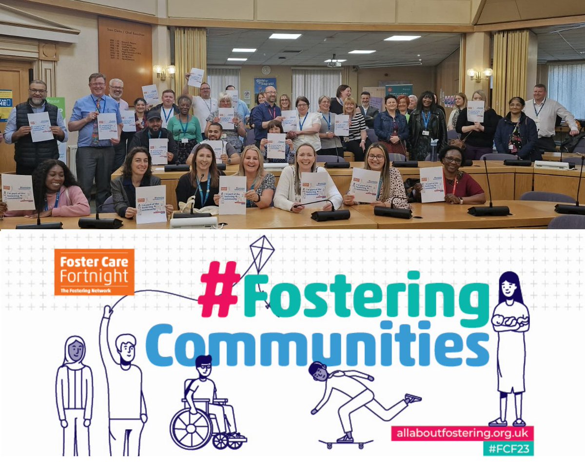 More support for #FCF2023 from staff across Sandwell Children's Trust
#sandwellsbiggestfamily
#FosteringCommunities
#FosterCareFortnight