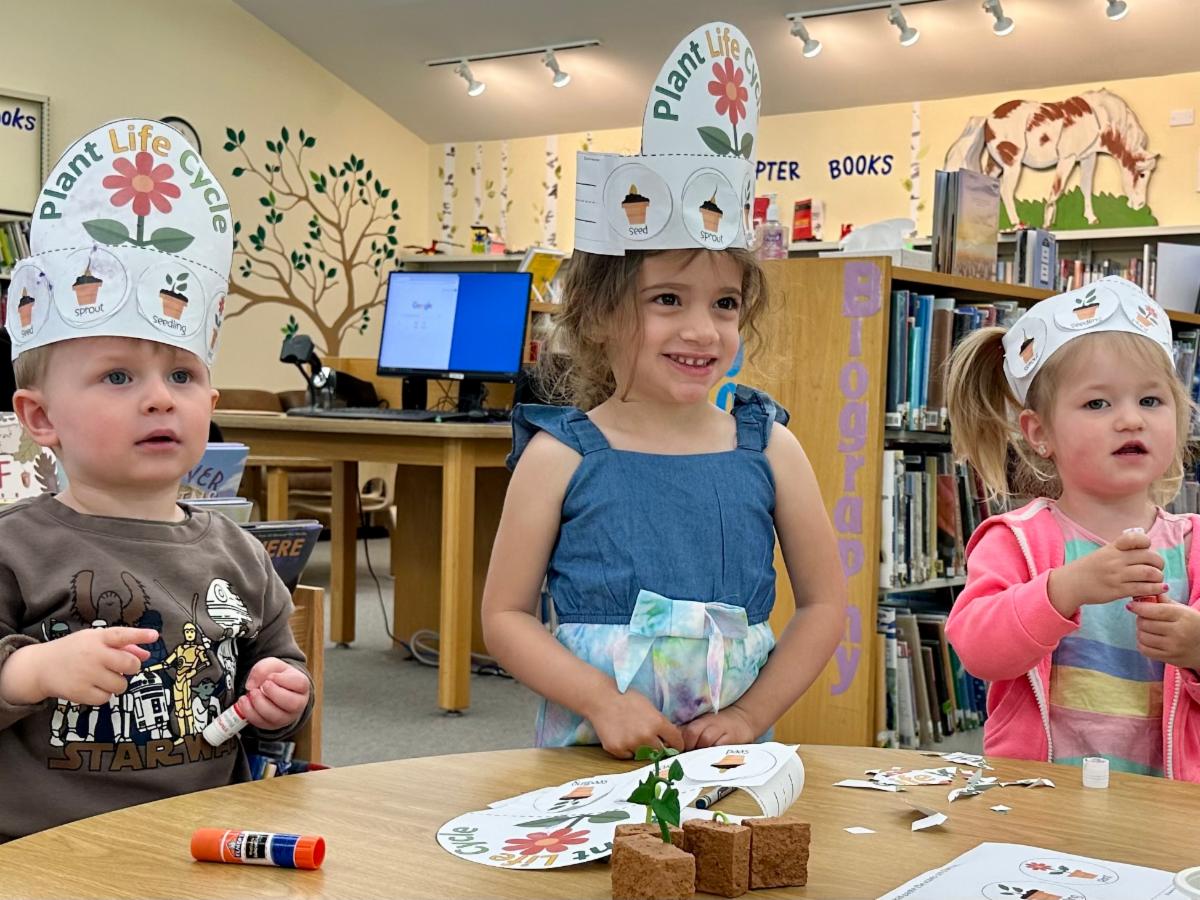 Ruth Keeler Memorial Library (@keelerlibrary) on Twitter photo Growing little minds, one seed at a time! Exploring the wonders of nature and learning about the life cycle of plants with our youngest library patrons.
#librarylife #plantlove #earlylearning #kidsscience #PlantPower #GreenKids #EcoExplorers #NatureNurturers #GrowTogether #Libra Growing little minds, one seed at a time! Exploring the wonders of nature and learning about the life cycle of plants with our youngest library patrons.
#librarylife #plantlove #earlylearning #kidsscience #PlantPower #GreenKids #EcoExplorers #NatureNurturers #GrowTogether #Libra