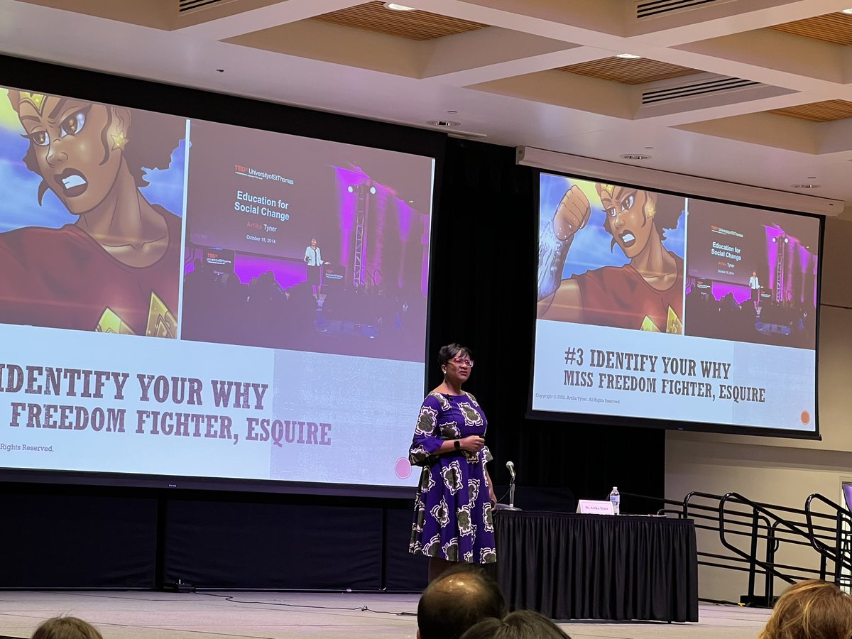 MinnStateEquity's tweet photo. Keynote for our final day @DrArtikaTyner Leadership Strategies to Activating change through Hope & Action #leadershipstrategies #redefinehope #inclusiveleaders @MinnStateASA @MinnStateEdu #MinnStateEquity https://t.co/XMZtLdlrwJ