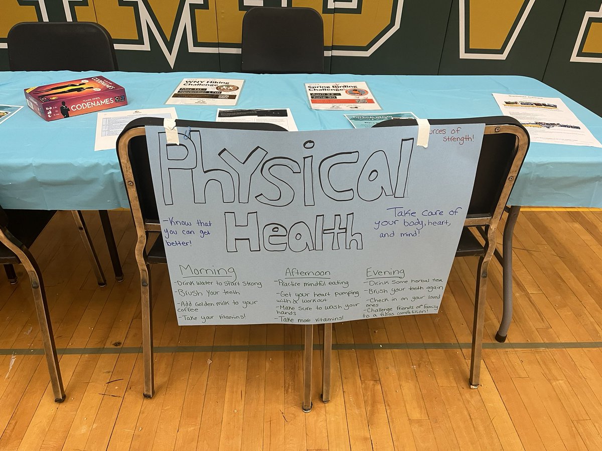 WillNorthHigh's tweet image. Great Wellness Fair put on by #SourcesofStrength