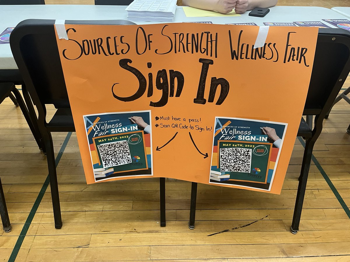 WillNorthHigh's tweet image. Great Wellness Fair put on by #SourcesofStrength
