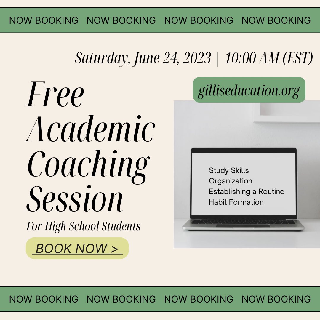 gilliseducation's tweet photo. Did you read our May newsletter? We discuss summer tutoring, our podcast, and our FREE academic coaching course! Make sure you’re subscribed. 
https://t.co/Za3yvdZJVL

#education #coach #literacy #books https://t.co/43j3X1OHTa