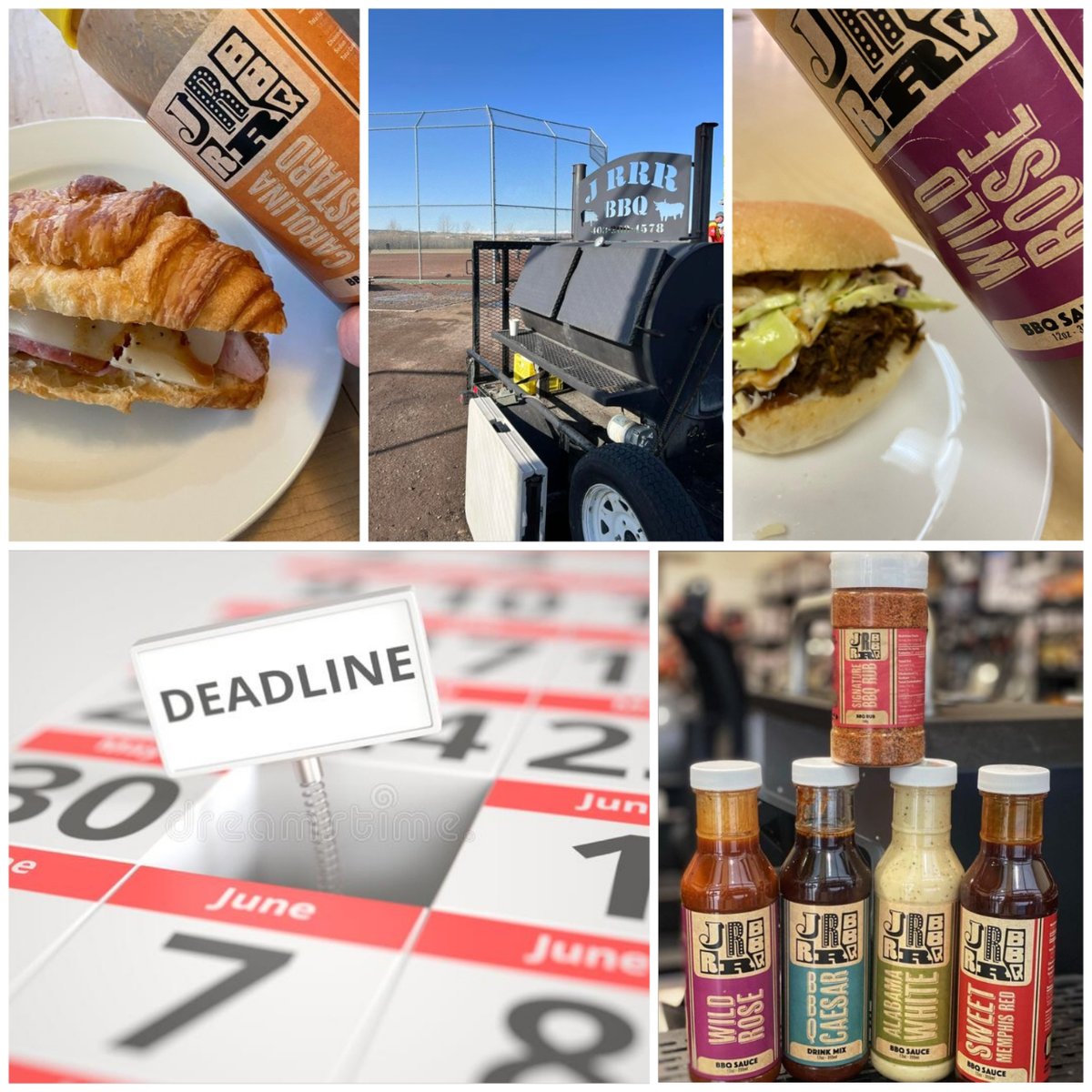 sabretec's tweet photo. Customize your BBQ Sauce order with your company logos! Perfect for Stampede! 
*CUT OFF FOR ORDERS IS ONE WEEK AWAY - MAY 31ST*
🍗🥓🍔🍖

#YYC #SabreTEC #BestInBarter #SupportLocal #Catering #Caterer #BBQSauces #Rubs #OrderNow #Stampede #BBQ #DoNotDelay https://t.co/Vh7NS4OfAQ