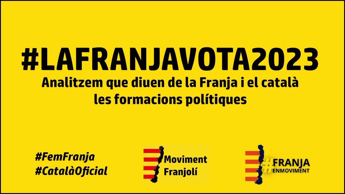 movfranjoli's tweet photo. #LaFranjaVota2023 Avui analitzem per partida triple! Per la banda de la dreta política tenim a @Cs_Aragon , @AragonPAR  i @aragonvox. I si, ve el #MondelsChapus, el que tot-hom volia! 🤣 👇FIL i enquesta #FemFranja https://t.co/w3KGzlrdiZ