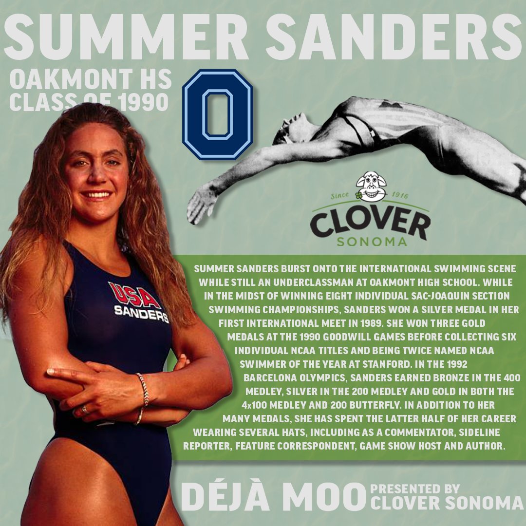49ers Sac-Hi Sports (@49erssachi) on Twitter photo Clover Sonoma helps us look back at former student-athletes from the Sac-Joaquin Section. This week's Deja Moo alum is Summer Sanders (Oakmont High School).
<a href="/SummerSanders_/">Summer Sanders</a> <a href="/theoakmontway/">Oakmont High School</a> <a href="/cifsjs/">CIF Sac-Joaquin Section</a> <a href="/CloverSonoma/">Clover Sonoma</a>
📸credit:
-Neil Leifer, Getty Images
-Susie Gow, The Sacramento Bee Clover Sonoma helps us look back at former student-athletes from the Sac-Joaquin Section. This week's Deja Moo alum is Summer Sanders (Oakmont High School).
<a href="/SummerSanders_/">Summer Sanders</a> <a href="/theoakmontway/">Oakmont High School</a> <a href="/cifsjs/">CIF Sac-Joaquin Section</a> <a href="/CloverSonoma/">Clover Sonoma</a>
📸credit:
-Neil Leifer, Getty Images
-Susie Gow, The Sacramento Bee