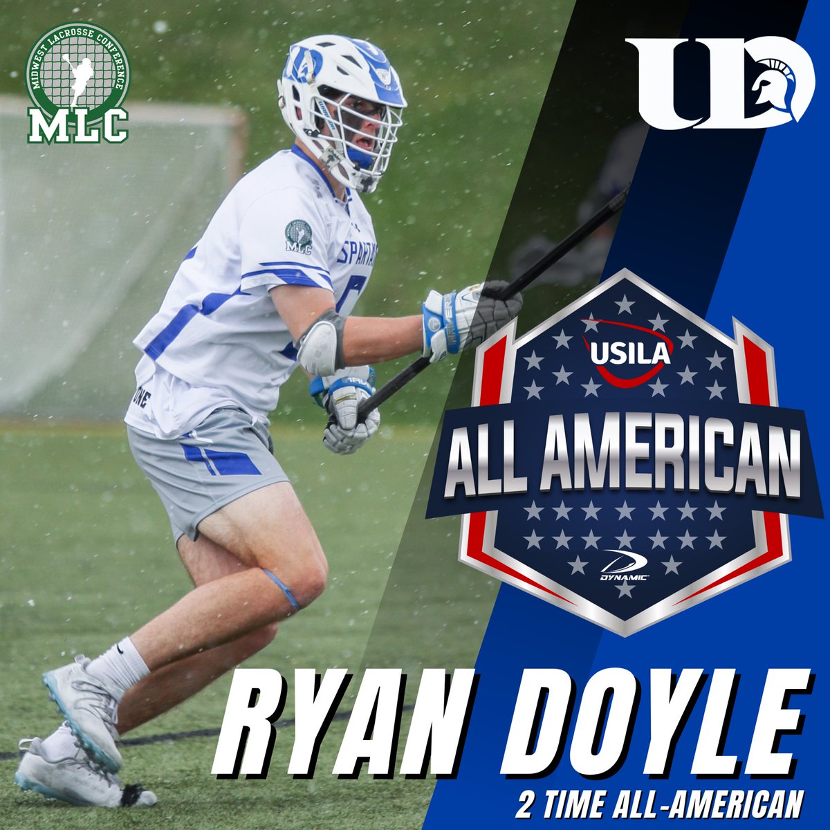 BACK 2 BACK

Ryan Doyle has been named a USILA Honorable Mention All-American for the second year in a row. Congratulations Ryan!

#allamerican #dubuque #proUD #spartannation