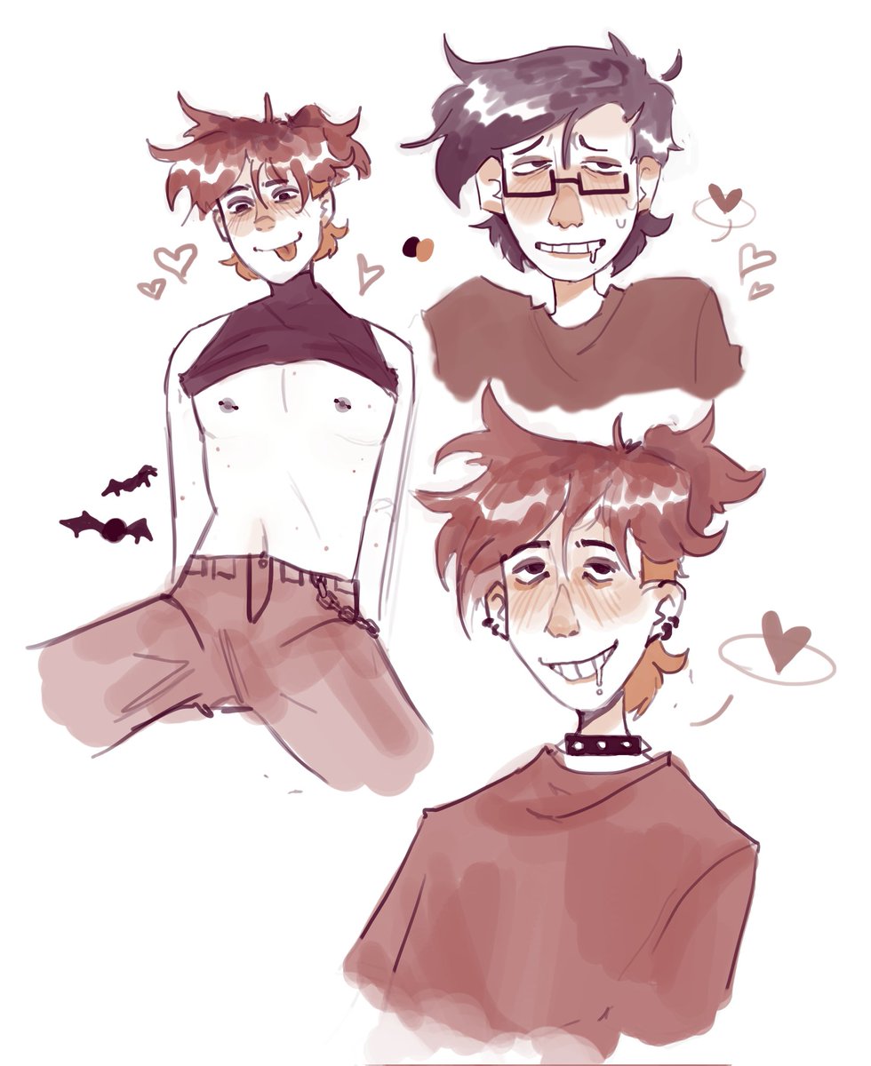 🦇🦇🦇
#gothicbats #StreberxEthan #spookymonth #Streber #Ethan