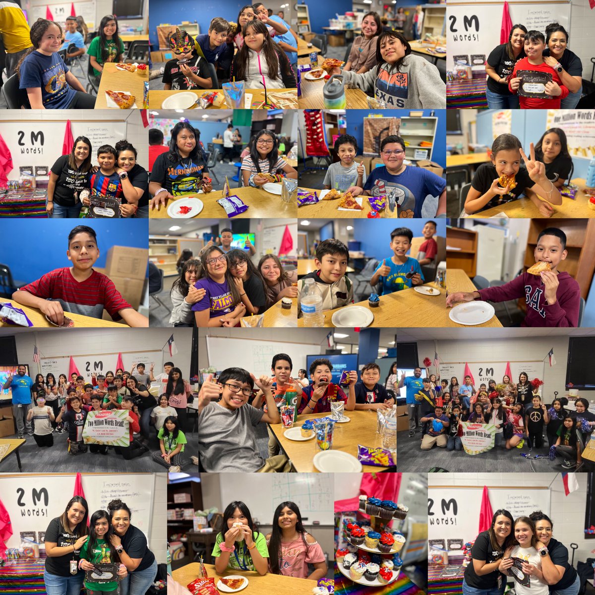 📚 These fifth graders amazed me this year! They exceeded their goals and read OVER 2 million words in each class! @ReedElementary @CFISDELs @VirginiaREADs @castro_teaches #CFISDspirit #ReedBuildsMinds