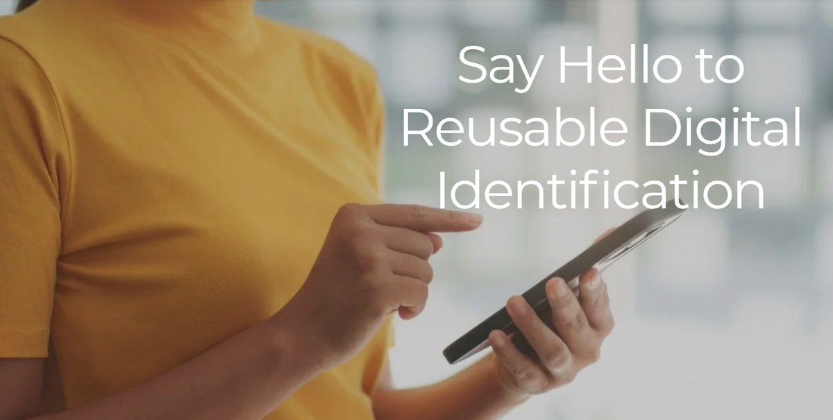 magic_access's tweet image. Say Hello! to Reusable Digital Identities.

Connect trusted identity data, creating safer, connected experiences faster.

accessmagic.io/revolutionise 
#fintech #dataprivacy #digitalidentity #KYC