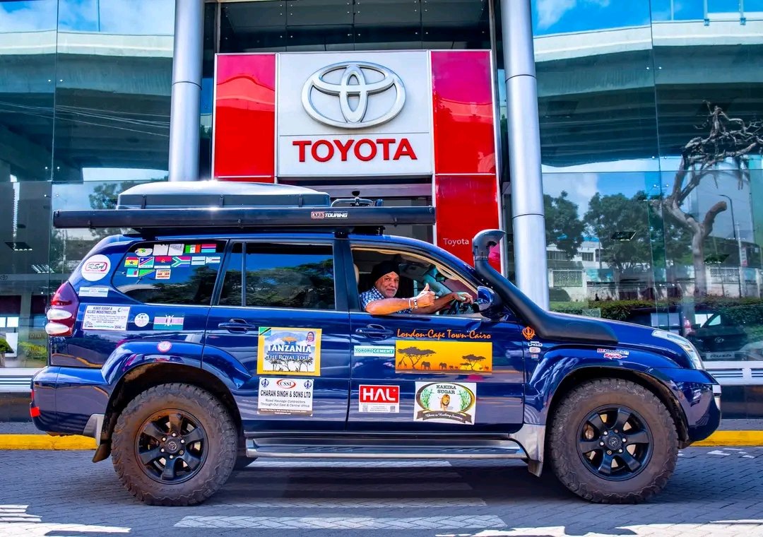 This Toyota Prado has done a massive roadtrip of 70,000 kms and isn't done yet! It's been driven all the way from the United Kingdom down to South Africa and has now come up to Nairobi. The quality, durability and reliability of Toyota cannot be overstated......