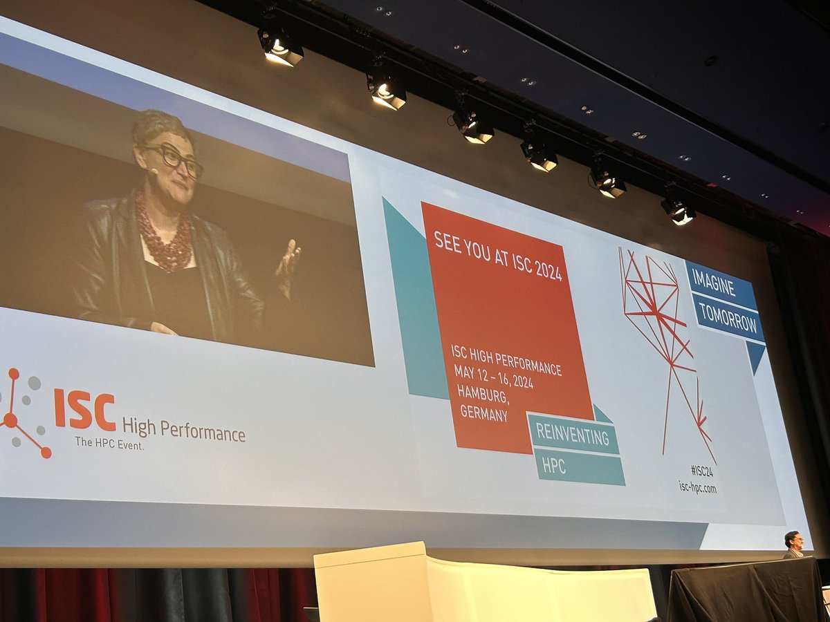 See you at #ISC24 on May 12-16, 2024 “Reinventing #HPC” with a great chair @MichelaTaufer @ISChpc #ISC23