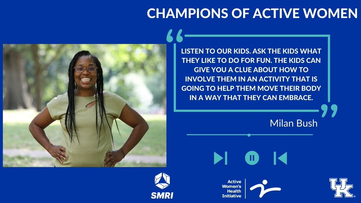 New Champions of Active Women podcast episode with Milan Bush!

Listen here: championsofactivewomen.libsyn.com/089-milan-bush…

#listen #podcast #activelifestyle #movement #cycling #lexingtonky #educator #teacher #fitnessinstructor
