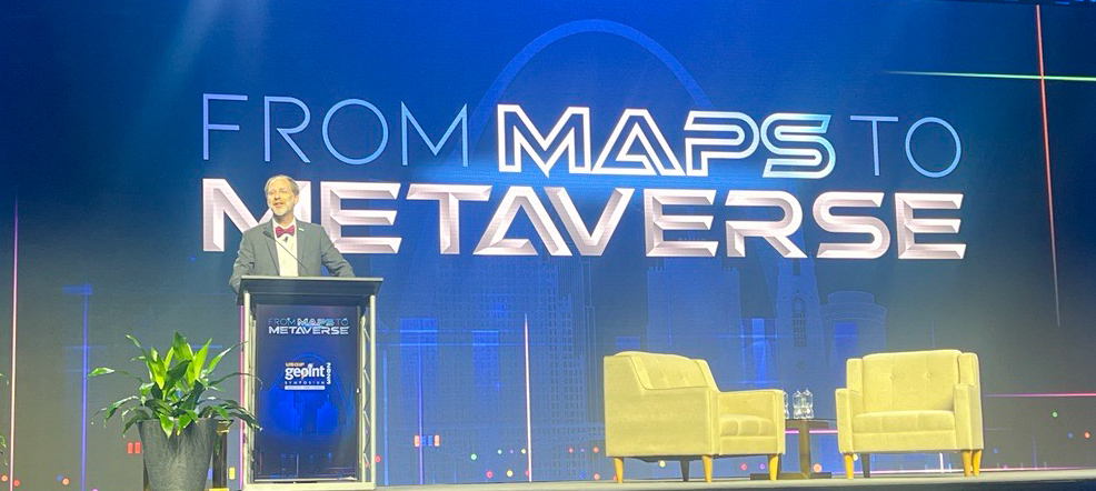 Our final Main Stage keynote of #GEOINT2023 is David Applegate, Ph.D., the Director of the @USGS. Dr. Applegate talks about the essential role of GEOINT to the USGS in environmental and public safety decision-making on a national scale.