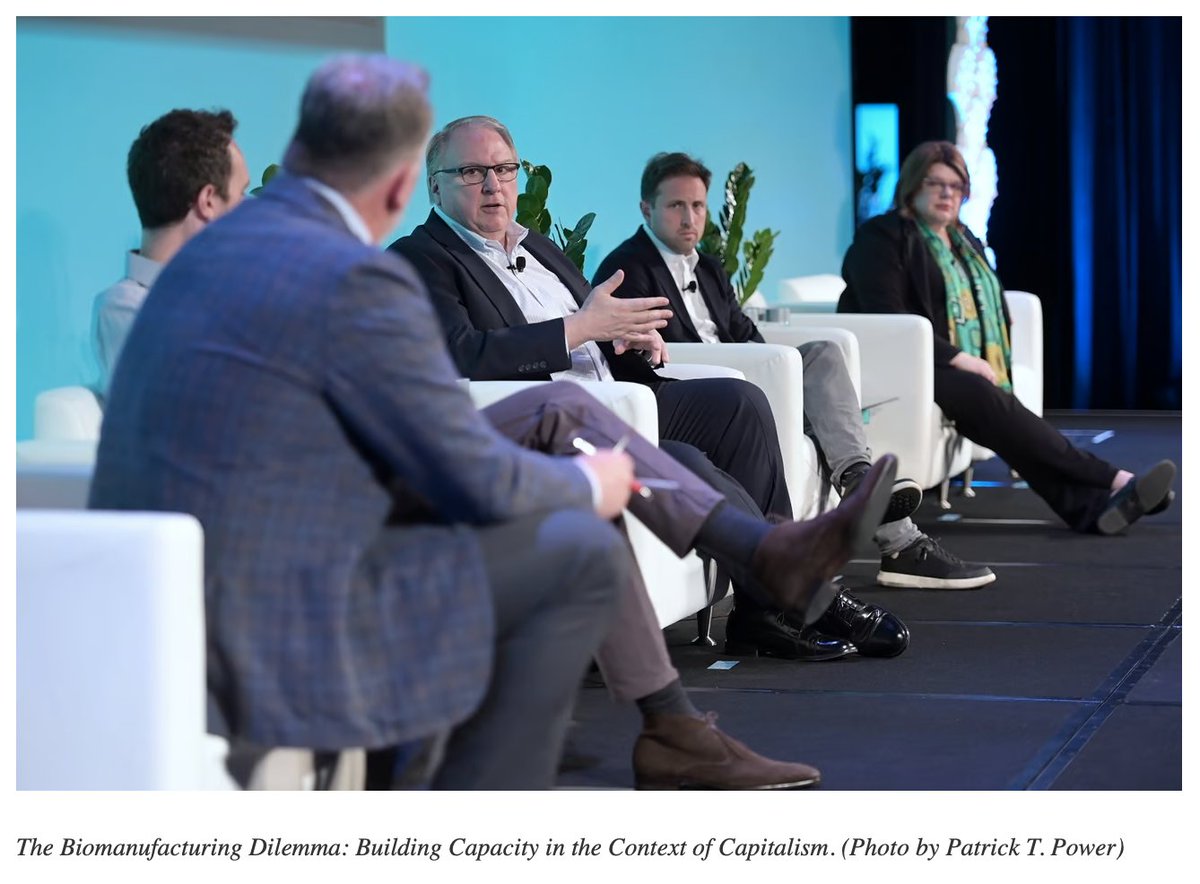 Liberation Labs (@lib_labs_inc) on Twitter photo We enjoyed yesterday's panel on scaling #biomanufacturing featuring our CEO <a href="/MarkWarnerLL/">Mark Warner</a> at #SynBioBeta2023. Great discussion about the need to accelerate large scale manufacturing to drive down costs & deliver what customers want. We enjoyed yesterday's panel on scaling #biomanufacturing featuring our CEO <a href="/MarkWarnerLL/">Mark Warner</a> at #SynBioBeta2023. Great discussion about the need to accelerate large scale manufacturing to drive down costs & deliver what customers want.