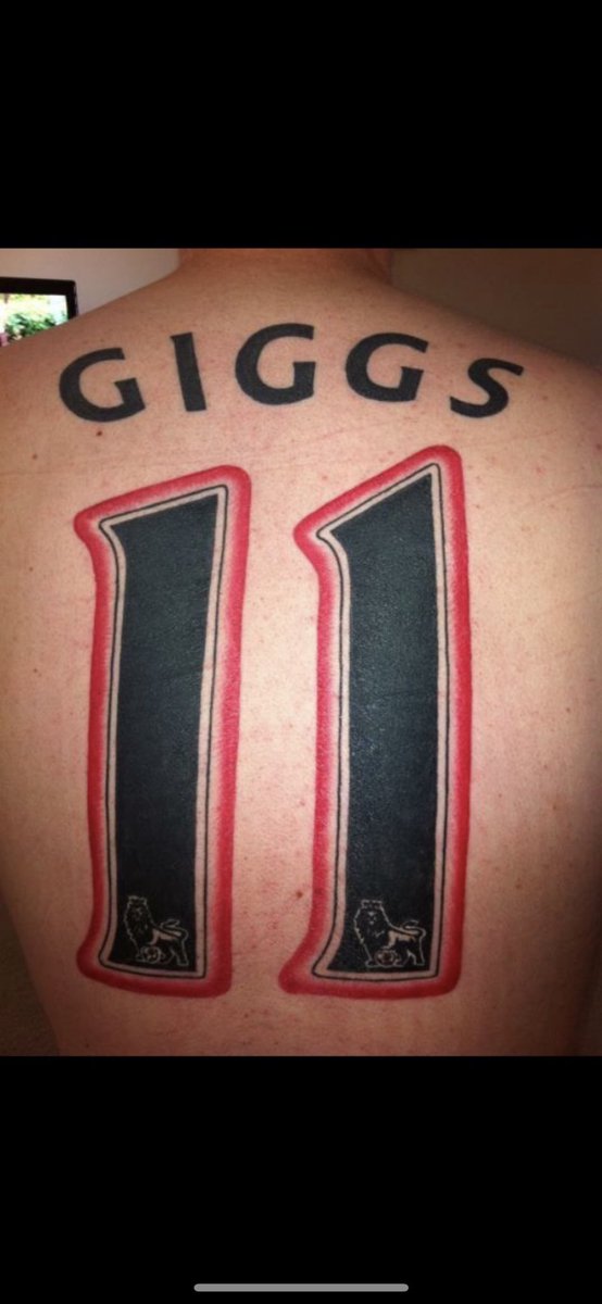 @FrankKhalidUK And what a true great player he was And yes it’s my tattoo 😁🔴😁🔴😁🔴😁 #11 #giggs #worldclass #mufc #ManUtd