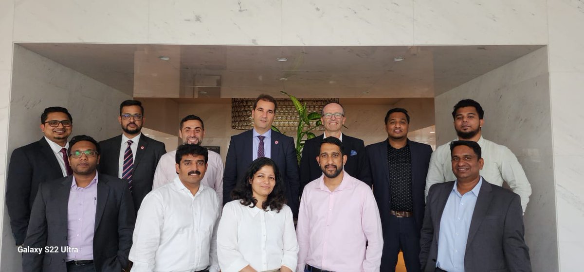 Teksalah's tweet photo. A wonderful in-person Teksalah Qualys event on Transforming security & Revolutionizing Risk Management & Compliance.
Thank you #Customers, #Team @qualys for a fully packed and amazing interactive event.
#cybersecurity #VMDR #compliance #physicalevent #thankyou #customers https://t.co/EJIv3nh5Qu