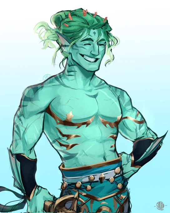 *transgenders your fish man* #jrwifanart