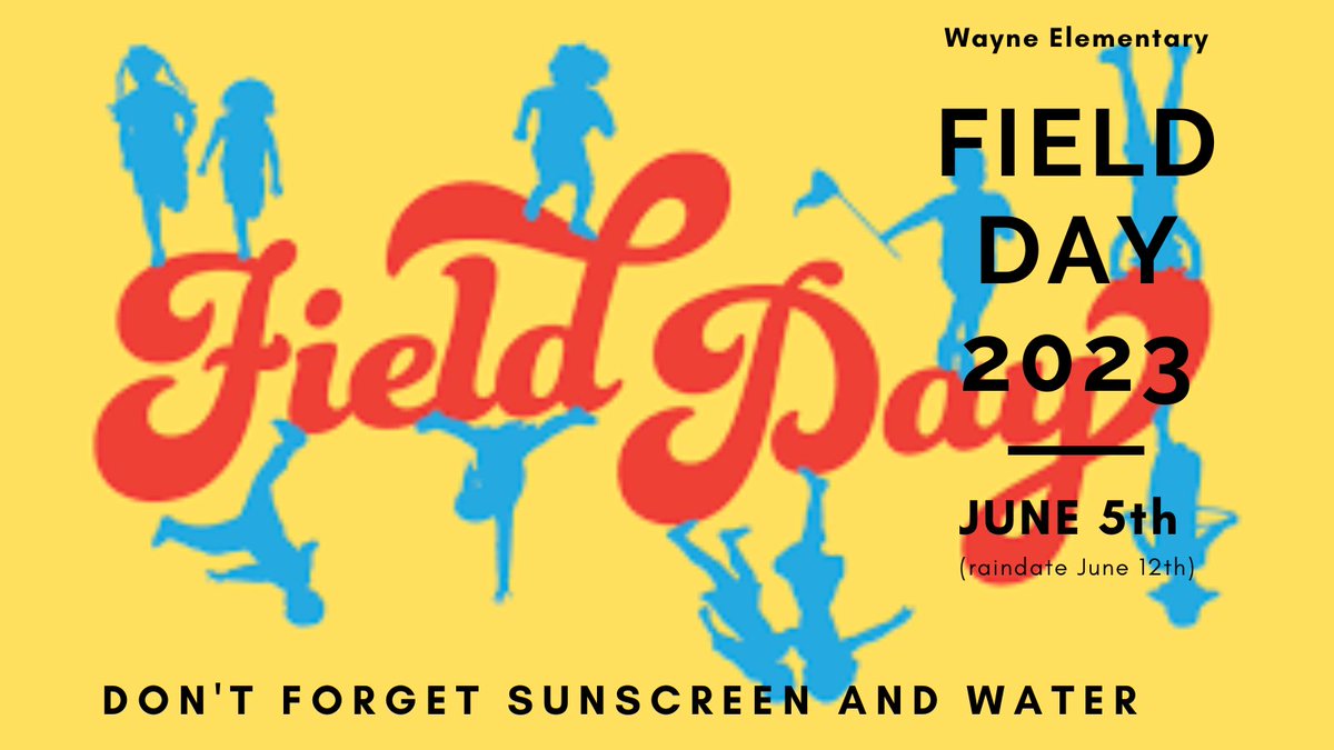 WayneElementary's tweet image. Field Day!!