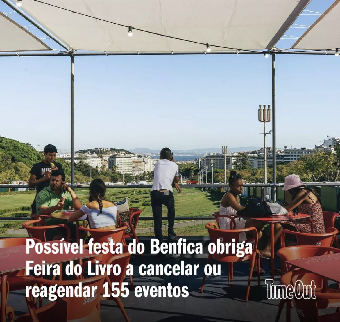 Fazer os livreiros, que pagam balúrdios por stand, encerrarem às 17h de um Sábado. Desmarcar centenas de eventos. Fechar a maior feira do livro do país. 

Tudo por causa de futebol. 

Portugal 💚💛❤️

(E eu adoro futebol, reparem. Mas temos mesmo o país que merecemos.)