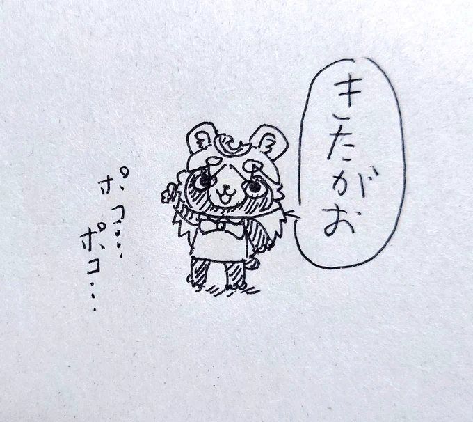 きたがお ぽこ