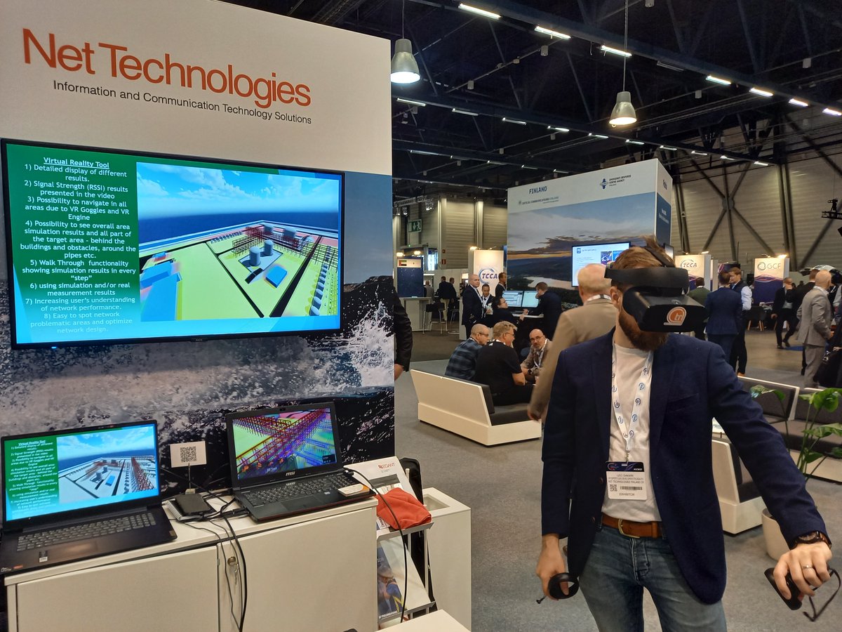Critical Communications World 2023 in Helsinki: Net Technologies will demonstrate VR-Raptool on Thursday from 11.00 to 15.00. Please visit our booth at H60. #ccw23 #ccw #criticalcommunications #criticalcommunicationsworld
@Nettechn
