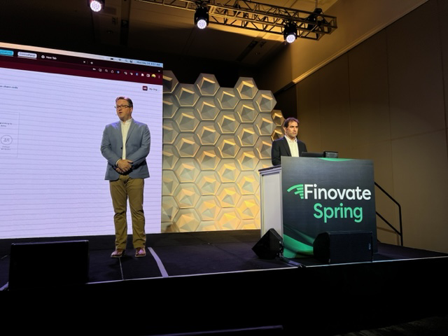 .@Flybits demoing its personalization platform for banks of all sizes, that enables FIs to deliver best-in-class personalized digital banking experiences. #Finovate