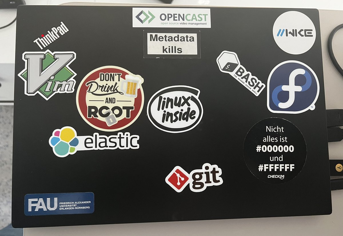 SigmaGi's tweet photo. Update the stickers on my laptop… ✅ https://t.co/X6CvWRVJDJ