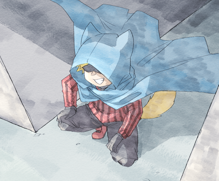 「そういや描いてなかった、まじでびっくりしたなぁ(※色は適当)」|［コンプラ配慮］マンのイラスト