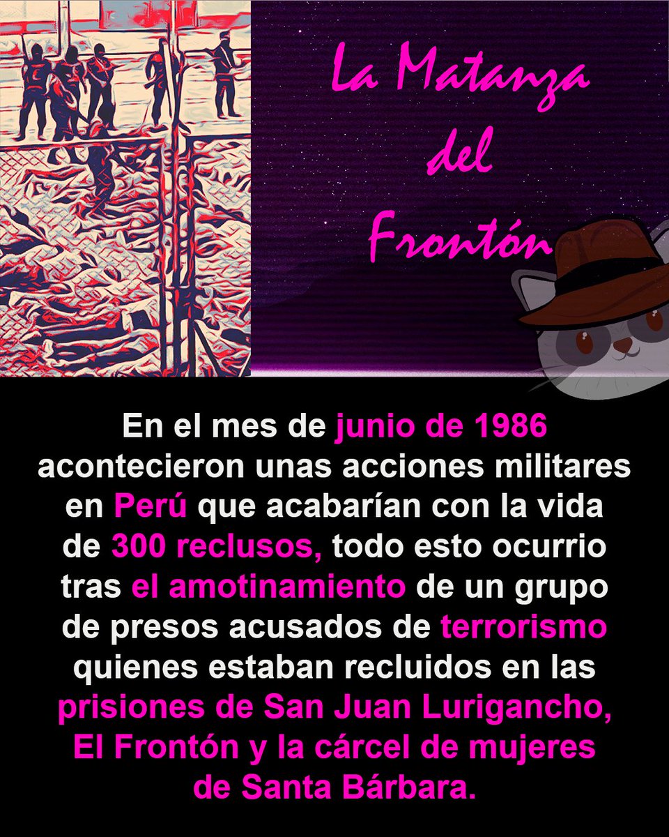 KenjiBlack24's tweet image. #matanzadelfronton #matanza #fronton #elfronton #peru #penalelfronton #elfrontonisla #islaelfronton #carcelelfronton #frontón