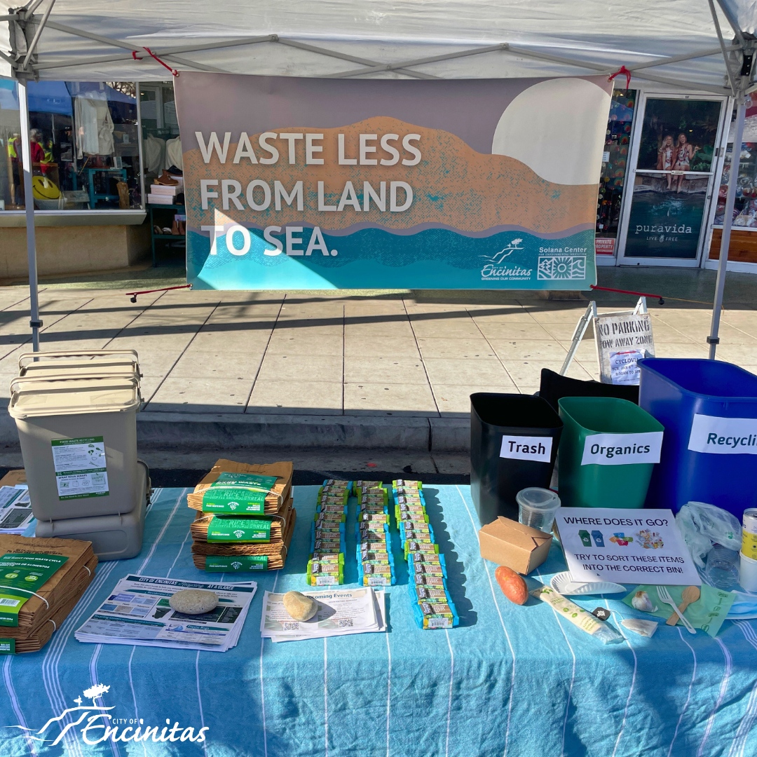 EncinitasGov's tweet photo. Join us in celebrating National Public Works Week by attending the Kids Environmental Expo tomorrow! 🌎⁠
⁠
📅THURS, MAY 25, 2023⁠
🕒3:00 pm - 5:00 pm ⁠
📍Encinitas Library (540 Cornish Dr)⁠
⁠
♻There will be kid focused booths with games, education, &amp; prizes for all ages!⁠ https://t.co/T7XSYRHllR