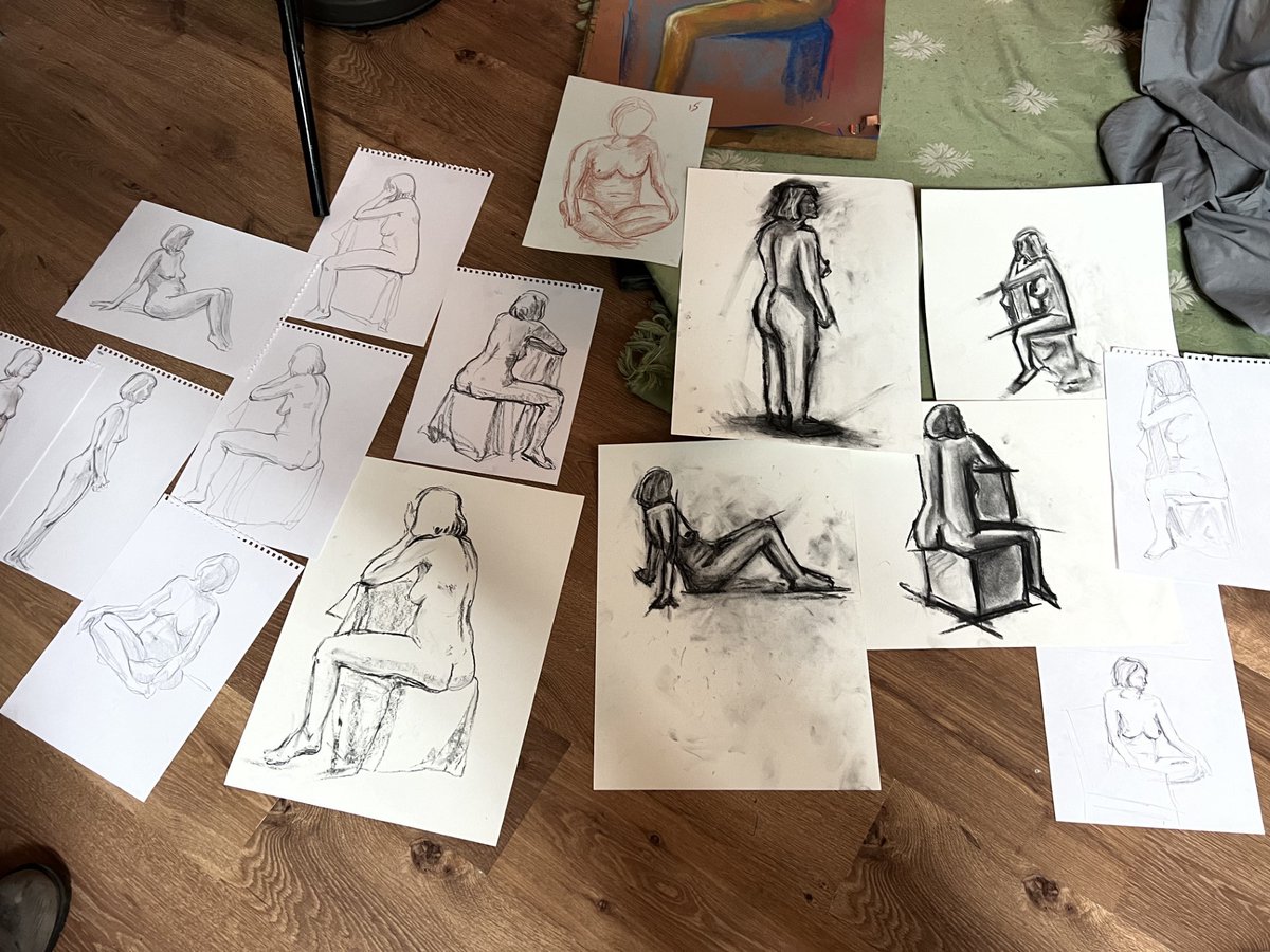Paper&amp;PaletteWorkshops Portrait Drawing, Thursday 25th May - mailchi.mp/65e2ea012f2b/c…