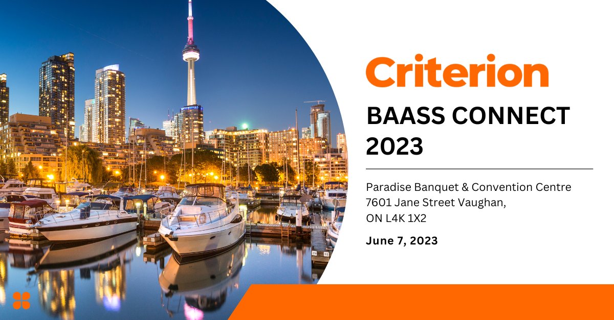 criterionhcm's tweet image. We are excited to be sponsors at @baassbiz  Connect in Toronto on June 7! Stop by our booth to meet with our team to learn how our simply powerful #HCMsoftware can help meet all your #HR, #Payroll and #talentEngagement needs.

Book a meeting -go.criterionhcm.com/meetings/amos-…