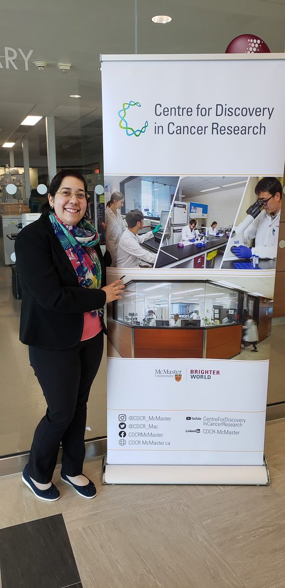 We had a great visit by <a href="/DGendoo/">Deena M.A. Gendoo</a>, Assoc Prof in Computational Biology and Bioinformatics from <a href="/unibirmingham/">Uni of Birmingham</a> and <a href="/IcgsUob/">Cancer and Genomic Sciences</a>. Looking forward to future collaborations with Dr. Gendoo and the CDCR and <a href="/machealthsci/">McMaster Health Sciences</a>!