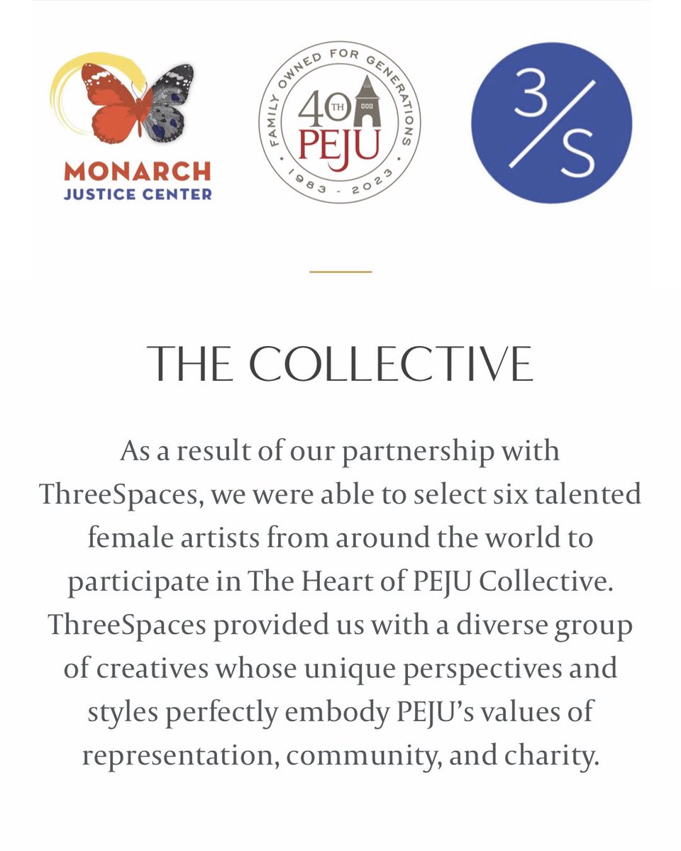 L0V3 x PEJU ❤️🍷✨ Benefitting the Monarch Justice Center in #Napa 🎨🍇 in collab w/ <a href="/threespaces_xyz/">ThreeSpaces</a> &amp; @pejuwinery!

I am honored to be in The Heart of PEJU Collective. 💝🙏 Follow our journeys and the intersection of #Art &amp; #Wine at PEJU.com. 🌌

Mabuhay! ❤️👐