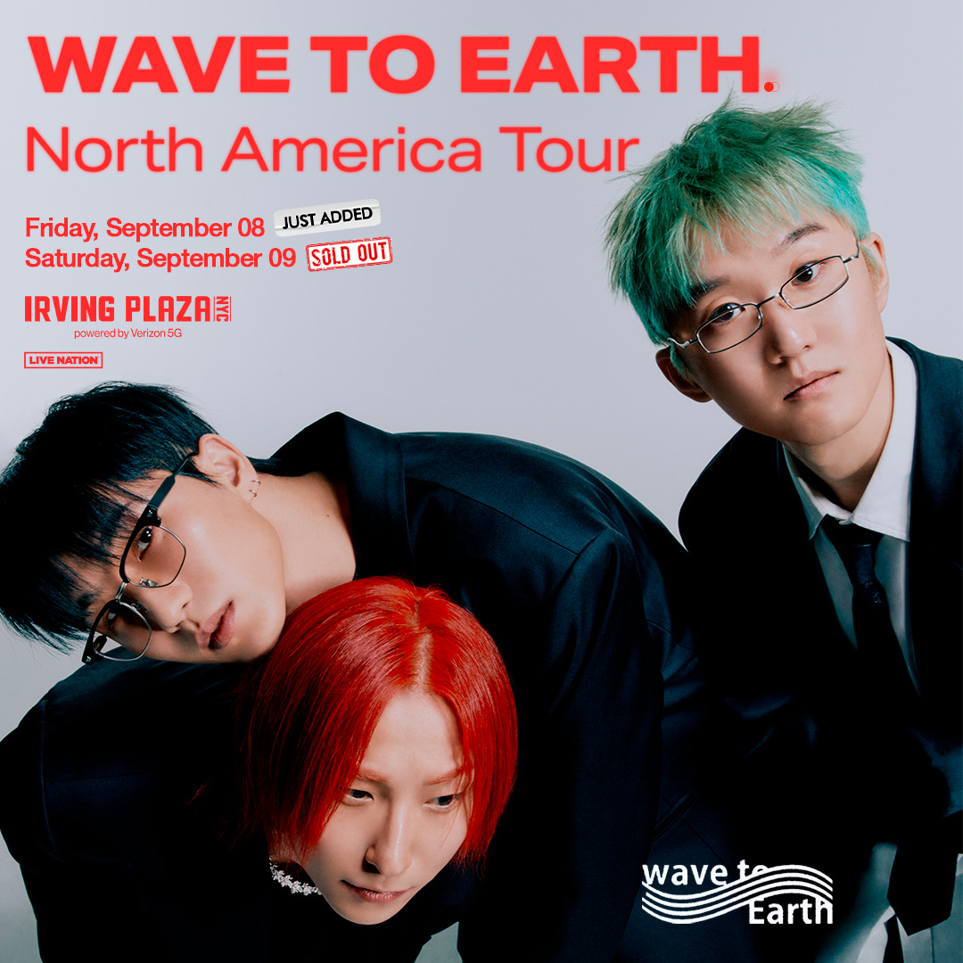 #JustAnnounced 🚨 NEW DATE ADDED 🚨 KOHAI Presents @wave_to_earth North America Tour - September 8th! - Link in bio.
🌊 Presale | Wed | 10am | Code: ICONIC
🌊 On Sale | Fri | 10am