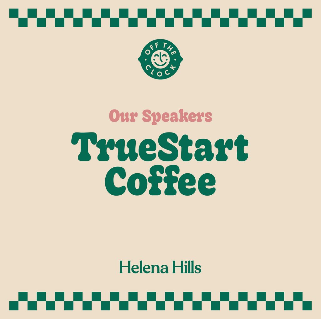 Helena Hills from <a href="/TrueStartCoffee/">TrueStart Coffee</a> will be talking to us about what TrueStart do for the environment and their customers from a B Corp perspective.

Their ethos is to make people feel amazing through making clean, healthy, vibrant, tasty coffee.

#OffTheClock #Bristol #ORCA