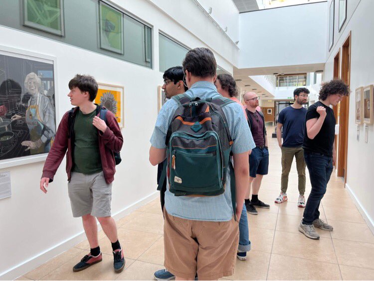 Earlier today some QLM members went to look at the art on display for this year’s Student Art Prize <a href="/durham_uni/">Durham University</a> - including an entry by one of our students, <a href="/PuyaMirkarimi/">Puya Mirkarimi</a>. 

The competition’s theme is “Sanctuary”, and Puya’s piece spotlights Iranian protests for women’s rights.