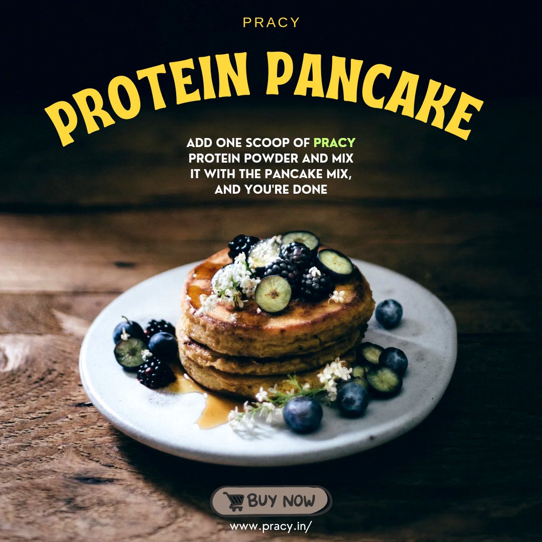 Pracy_Protein's tweet photo. If you want to make fresh &amp; vegan Protein Pancake at home, which is healthy and tasty too, So here are the recipe you can make it in very easy way.

Shop Now: https://t.co/zcSiTvUYxO
*
*
*
#fitness #Pracy #WellnessCare #PlantProtein #DailySupplement #Vegan #organic https://t.co/10rWQwsKyI