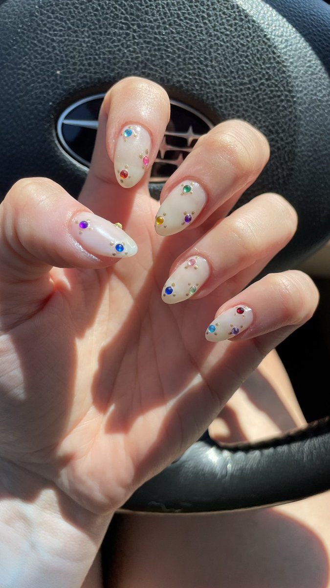 sillywabbyt's tweet photo. @SavLovesSwift I did gems in the colour of the eras instead! https://t.co/4MUtBjLfgb