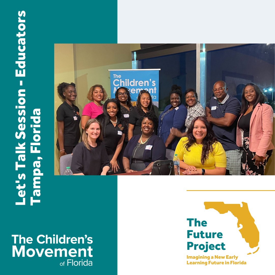 ChildMovementFL's tweet image. #TheFutureProject: Low wages and the lack of benefits keep many qualified teaching candidates away from early childcare. In fact, owners/directors are finding that they compete against elementary schools for teachers.

🌐: bit.ly/futureprojectfl 

#TheChildrensMovement