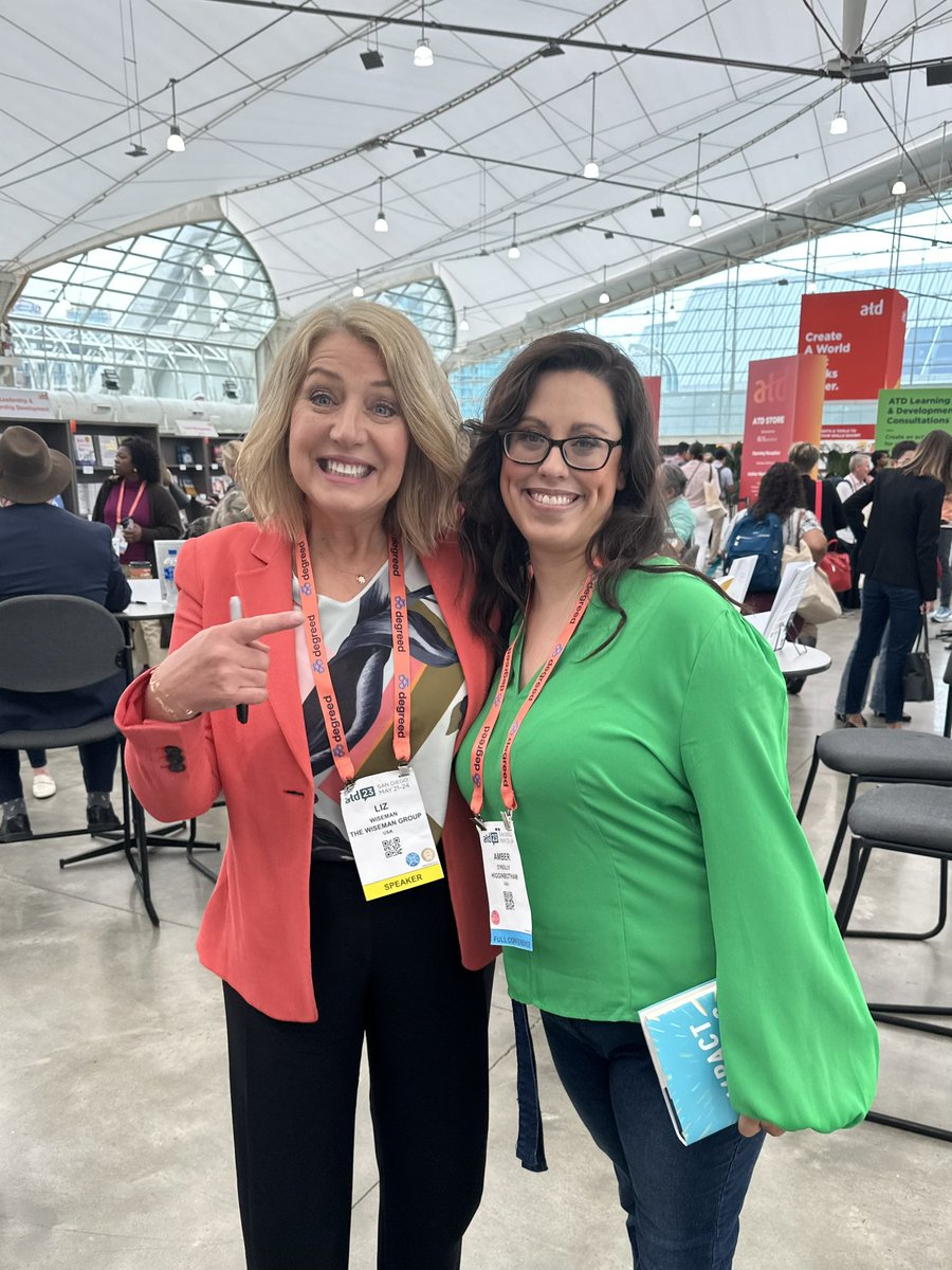 ambereoreilly's tweet photo. What a great time at the @atd conference! #ATD2023 https://t.co/wNCOgCylwS