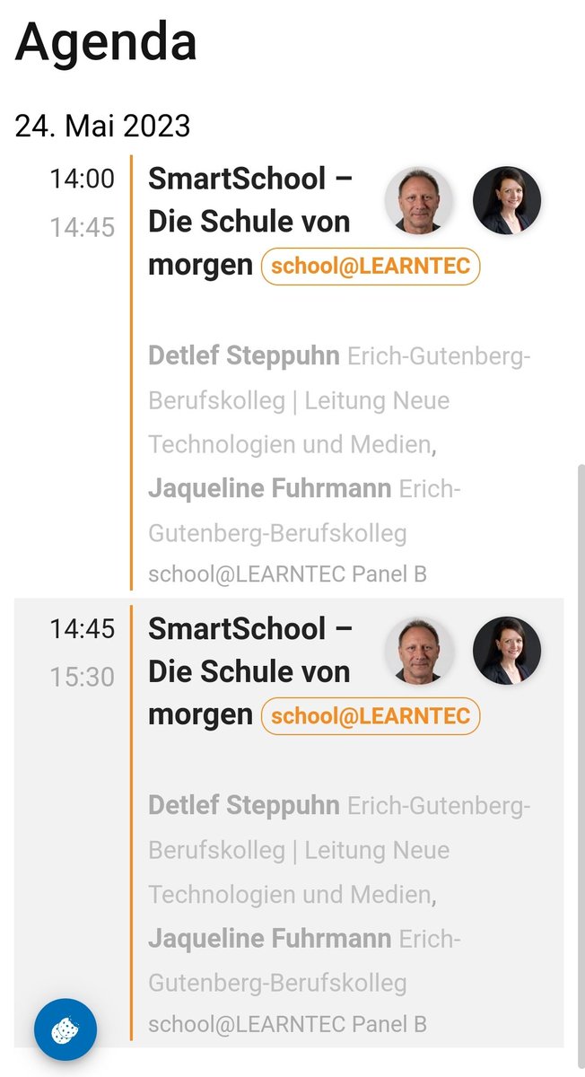 Weiter geht's im Panel B 🚀 mit 2 Vorträgen zur #SmartSchool: Basiskonzepte (#BYOD #Smartphonekonzept), Aufbautechnologien (#VR #Robotic #KI) im Unterricht & #Smartroom, dem Umbau von #Bastandsschulen über neurodidaktische #Lernraumkonzepte #digitalebildung #learntec30 #learntec