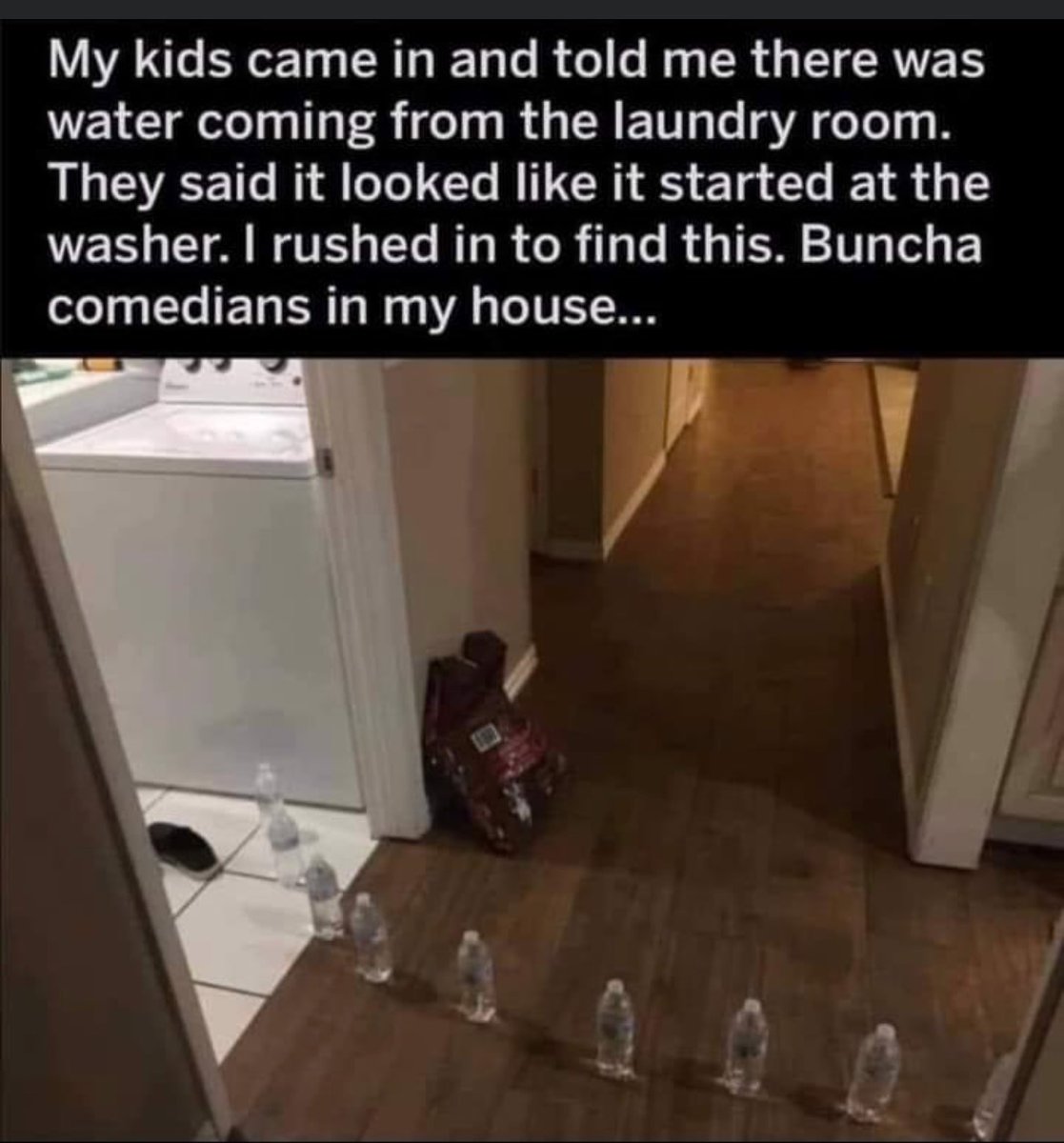 Love this!😍
A little Midweek Humor😂
What sort of things have your kids done trying to be funny?

#sofunny😂 #funnymemes #funny #kidsarefunny #waterleak #waterleaks #dfwrealtor #shahairrealtor #shasellsrealestate