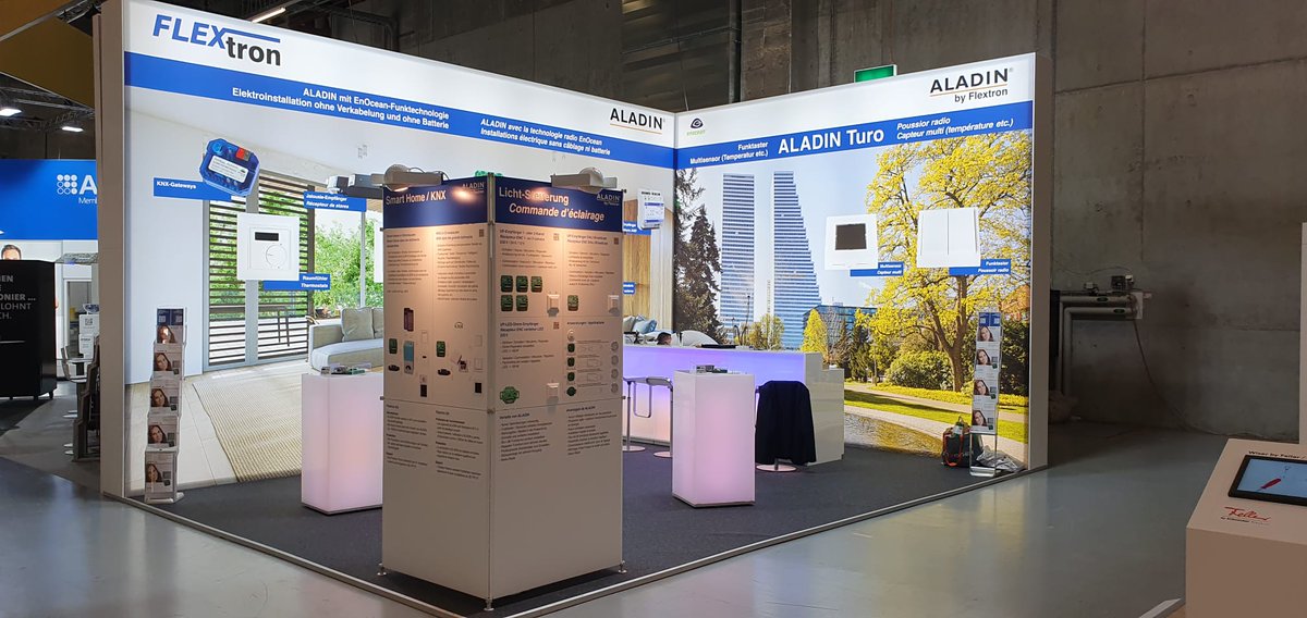 EnOceanAlliance's tweet image. 🎉 Exciting first day at ELECTRO-TEC exhibition in Bern! EnOcean Alliance members showcasing cutting-edge solutions. Don&apos;t miss out! #EnOceanAlliance #ElectroTec #Exhibition #Innovation #SmartSolutions