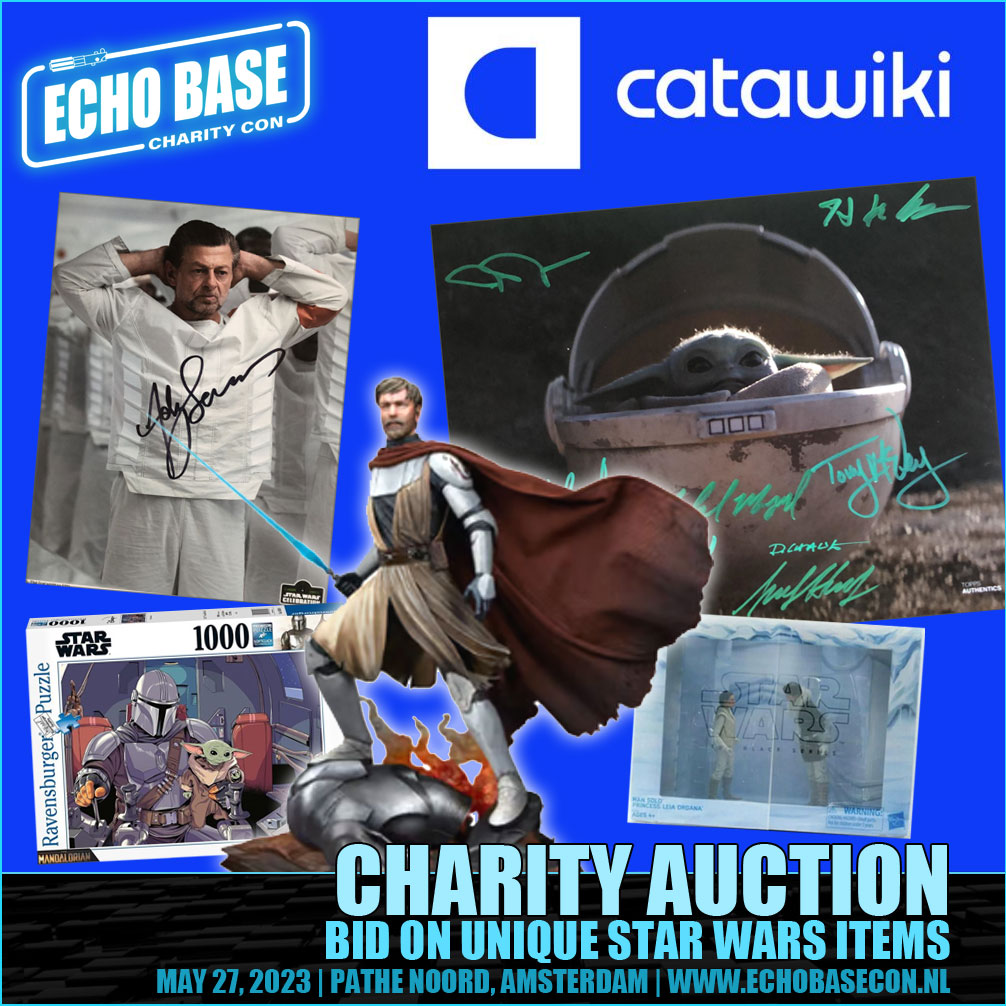 EchoBaseCon's tweet photo. Heb jij al een bod uitgebracht op de veiling via @Catawiki ten bate van @MakeAWishNL? Wacht niet te lang, want de veiling loopt zaterdag af om 14.00! Neem dus snel een kijkje bij Catawiki: https://t.co/hGH0UUv4Wo https://t.co/OzhYLFFJbU