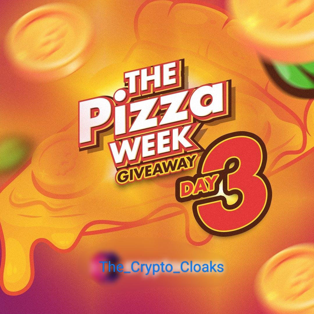 CryptoBlockcon's tweet photo. π¨ The Ultimate Pizza Week Giveaway continues! π¨
π Day 3 of the giveaway is here, and it's time to get creative with emojis!
π’ Today's task: Describe your crypto journey in 5 emojis and get a chance to win $200!
β‘οΈ Join the fun now
#PizzaWeekGiveaway https://t.co/p72ix3fmGG