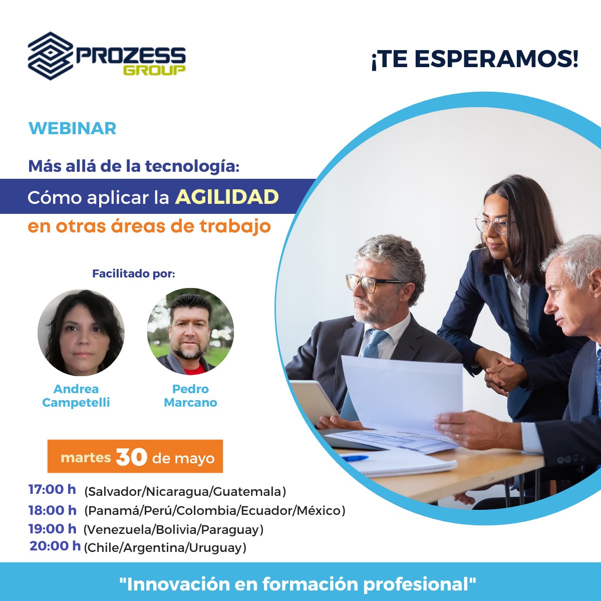 ¿Deseas conocer cómo aplicar agilidad en áreas distintas a TI?🤔
¡Este webinar es para ti! Ven y acompáñanos este martes 30 de mayo
REGISTRO: 👉 lnkd.in/eJG7trpa
¡Te esperamos!
#webinar #productividad #trabajo #agilidad
<a href="/pedrojml/">Pedro Marcano</a> <a href="/Nicolas_Escobar/">Nicolás Escobar</a> <a href="/asalafa/">Adri</a>