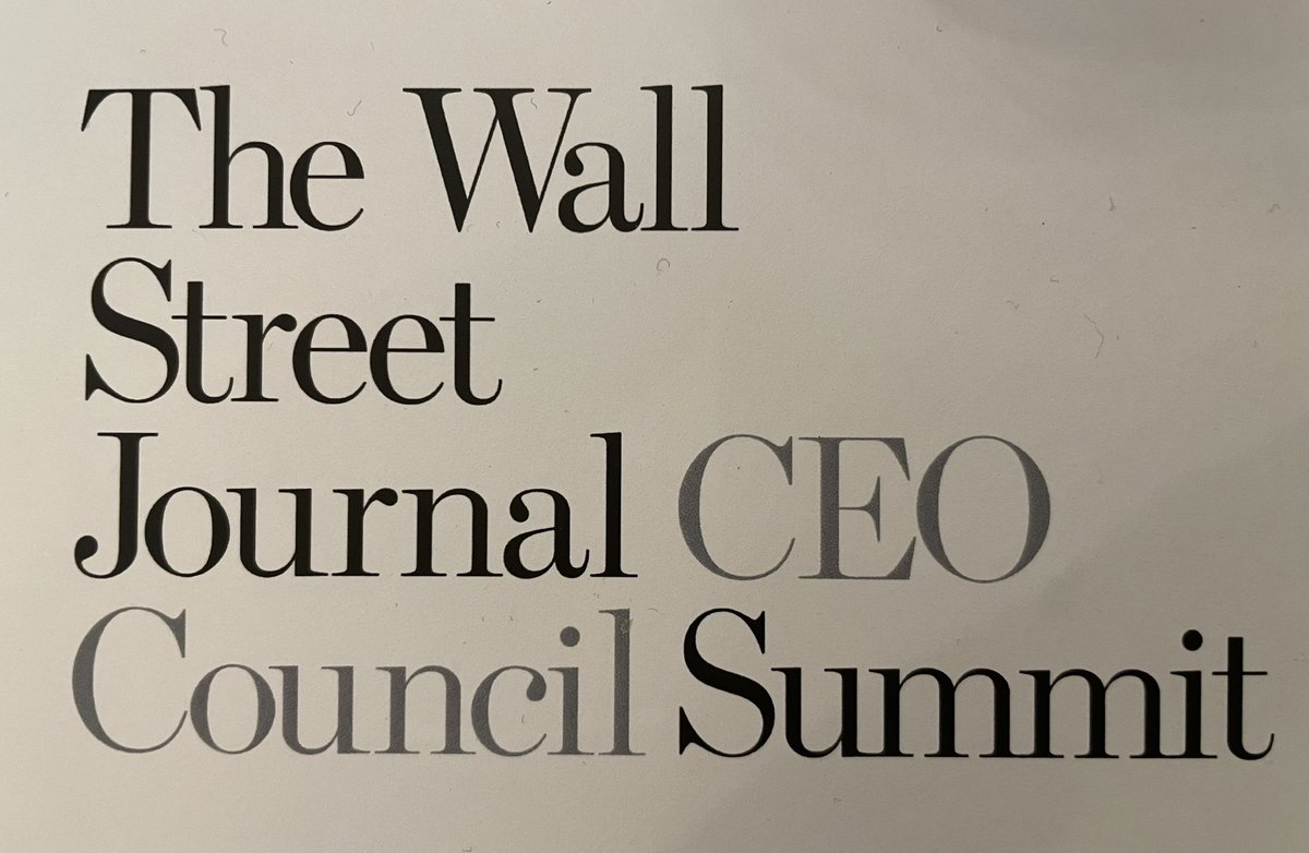 luk0w's tweet photo. This was a truly special @WSJ #ceocouncil covering not only current economic challenges but also giving voice to Polish bluechips and @prezydentpl. Congratulations to @DGPrawna for making this happen! A lot of meaningful conversations. https://t.co/XYFgTHVVpB